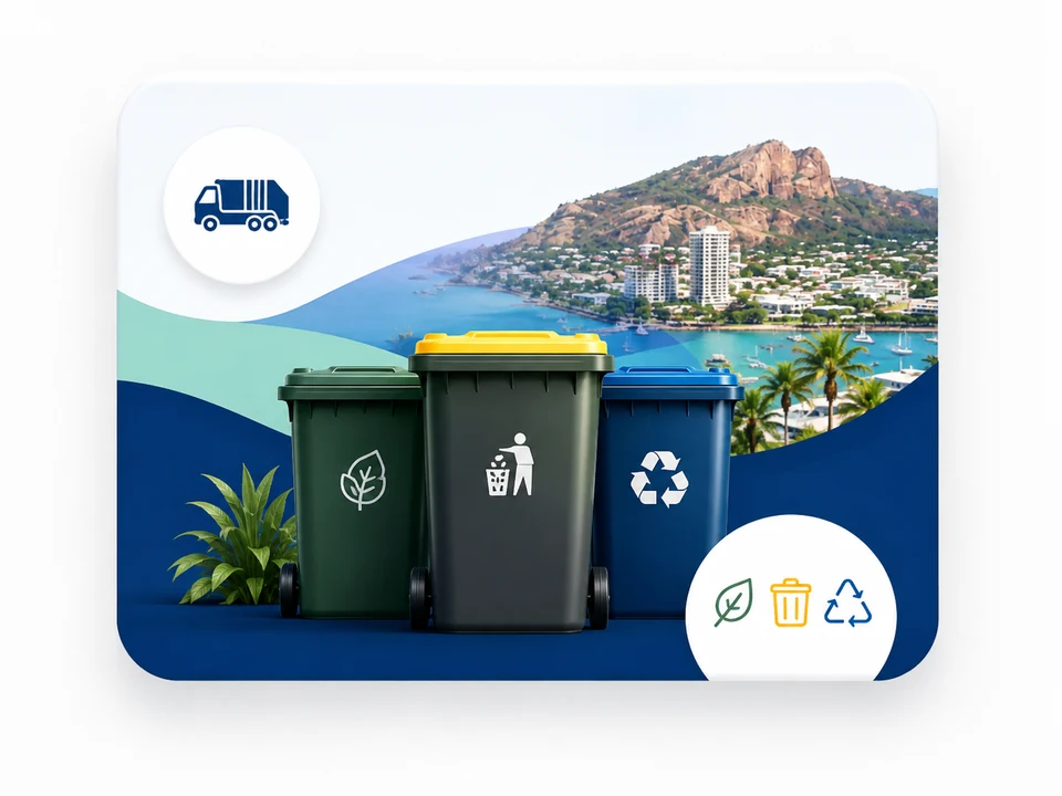 Bin collection illustration